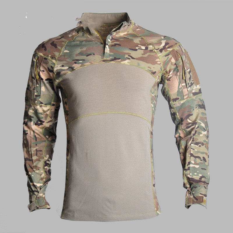 Training uniform camouflage frog suit