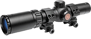 TruGlo TruBrite 30 Hunter Scope Black 1-4x24 30mm