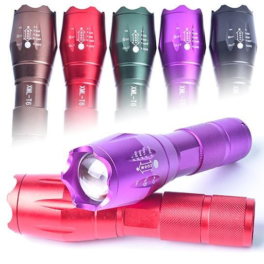 Color: Chocolate - Grab-N-Go Zoomable Focusing Flashlight In 5 Colors
