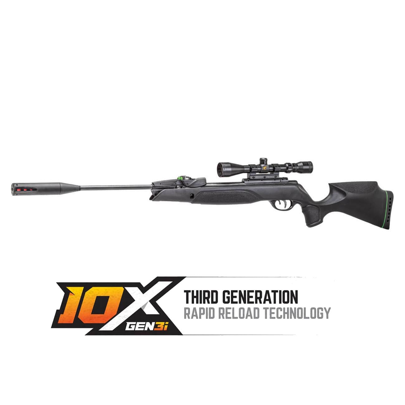 Gamo Swarm Magnum PRO 10X ‘GEN3i’ .177 Caliber 10-Shot Air Rifle with Scope