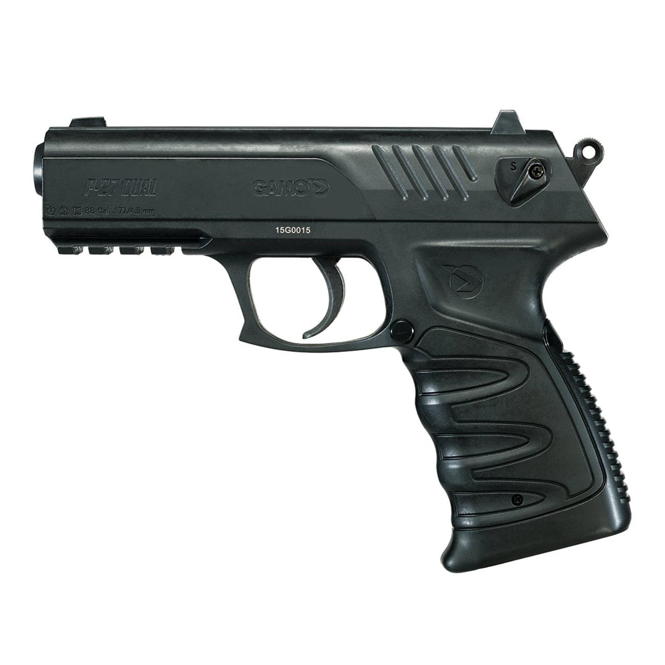 Gamo P-27 .177cal CO2 Powered Semi-Automatic BB/Pellet Pistol