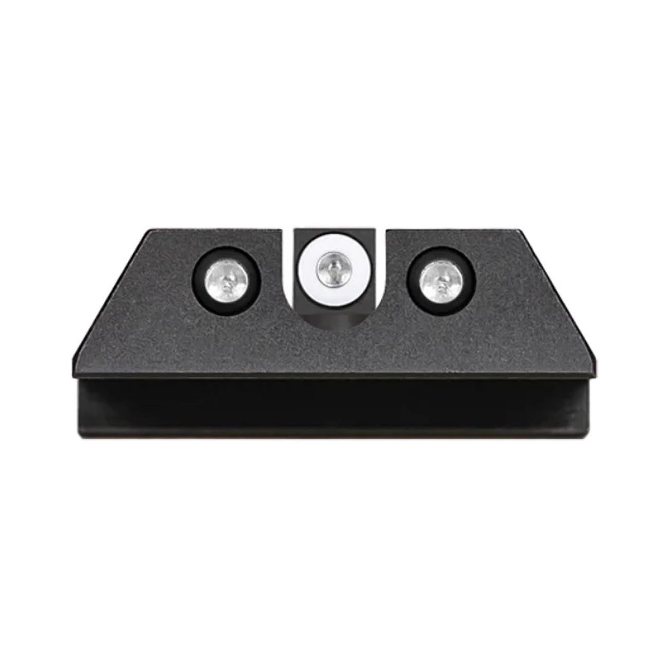 Night Fision Night Sight Set for CZ-USA P-07/P-09 - White Tritium Front Ring/U-Notch White Tritium R