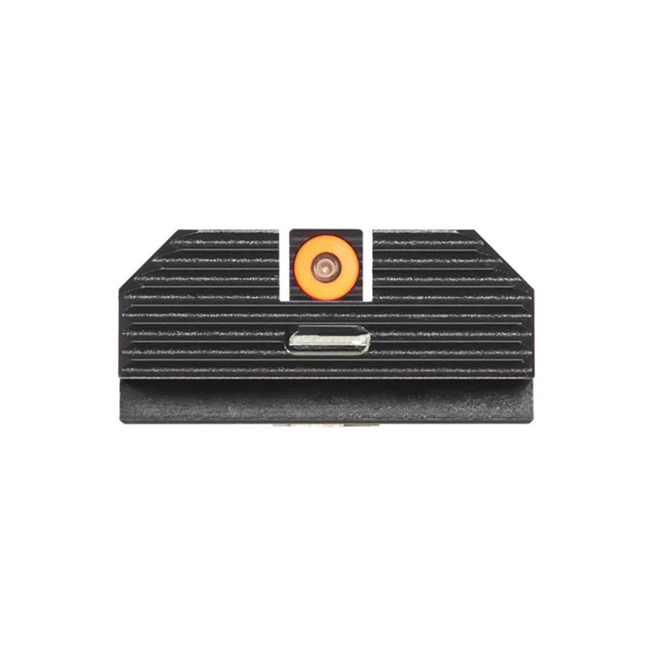 Night Fision Night Sight Set for Glock 17/19/34 - Orange Tritium Front Ring/Tritium Black Ring Rear