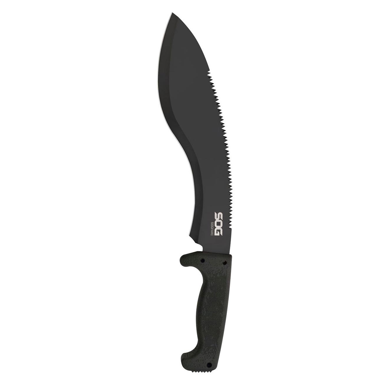 SOG SOGfari Kukri Machete (12" Black)