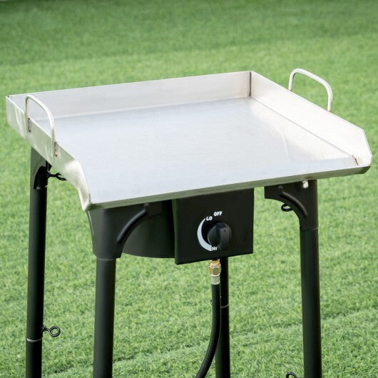 100000 BTU Portable Propane Outdoor Camp Stove with Adjustable Legs