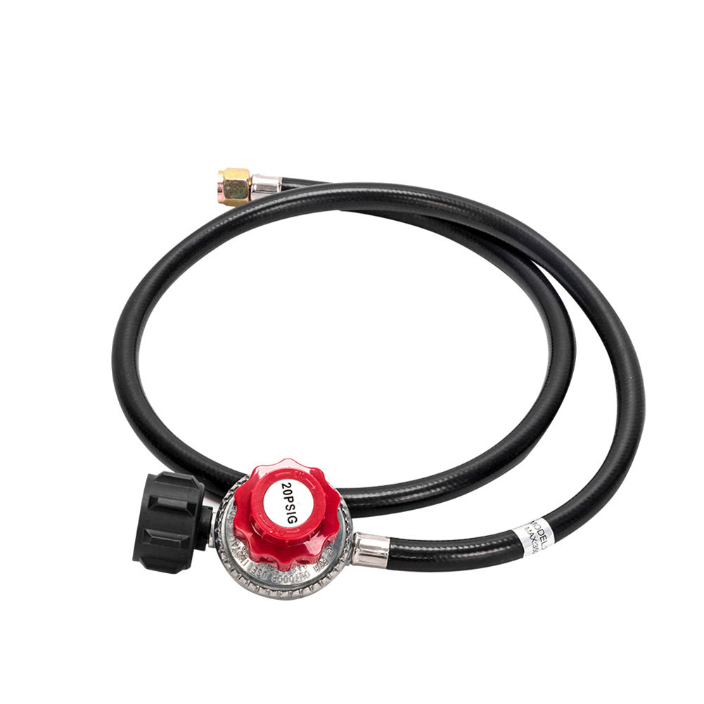 US Portable Camping Stove High Pressure Propane Gas Stove Cast Iron Outdoor Camping Hiking Backpacking Cooking Double Burner black