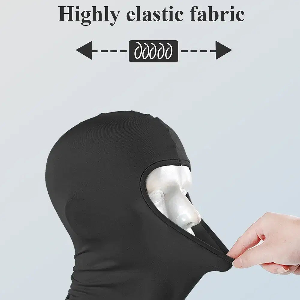 Color: MULTI - Breathable Sports Balaclava Hat Quick-Dry Windproof Full Face Mask Headgear for Riding Running Ski Hiking Outdoor Face Cover Men
