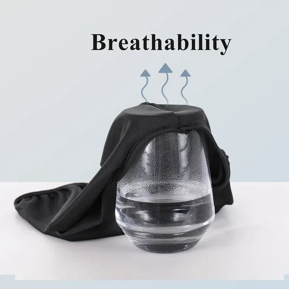 Color: GRAY - Breathable Sports Balaclava Hat Quick-Dry Windproof Full Face Mask Headgear for Riding Running Ski Hiking Outdoor Face Cover Men