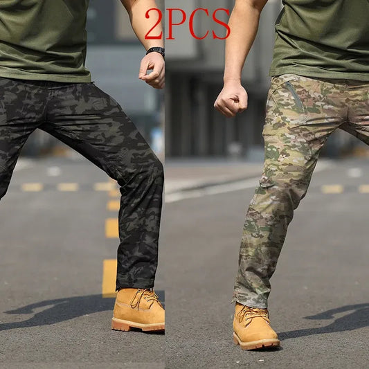 Color: Lavender, Size: S - Archon X9 Tactical Pants Slim Fit Waterproof Camouflage Training Pants Spring Autumn Breathable Waterproof Overalls Loose Wear