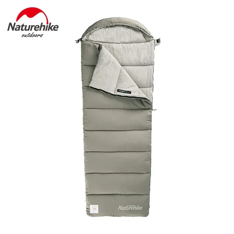 Color: Orange, Ships From: Poland - Naturehike Winter Sleeping Bag Ultralight Compact Potable Envelope Cotton Quilt Spliced Travel Outdoor Camping Sleeping Bag