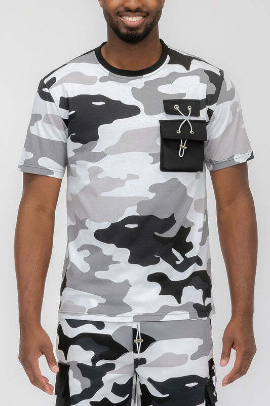 Weiv Full Camo Short Sleeve TShirt