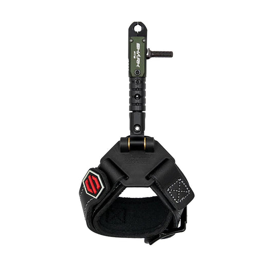 Scott "Shark RTS" Double Jaw Black Leather Release (Green Accents)