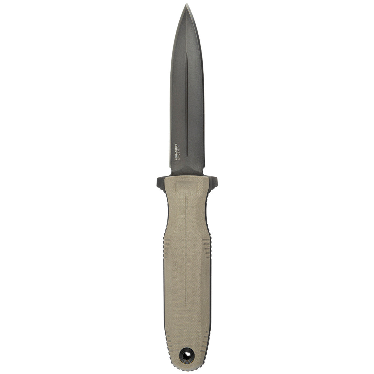 SOG PENTAGON FX 4.7" Fixed Blade Knife (FDE)