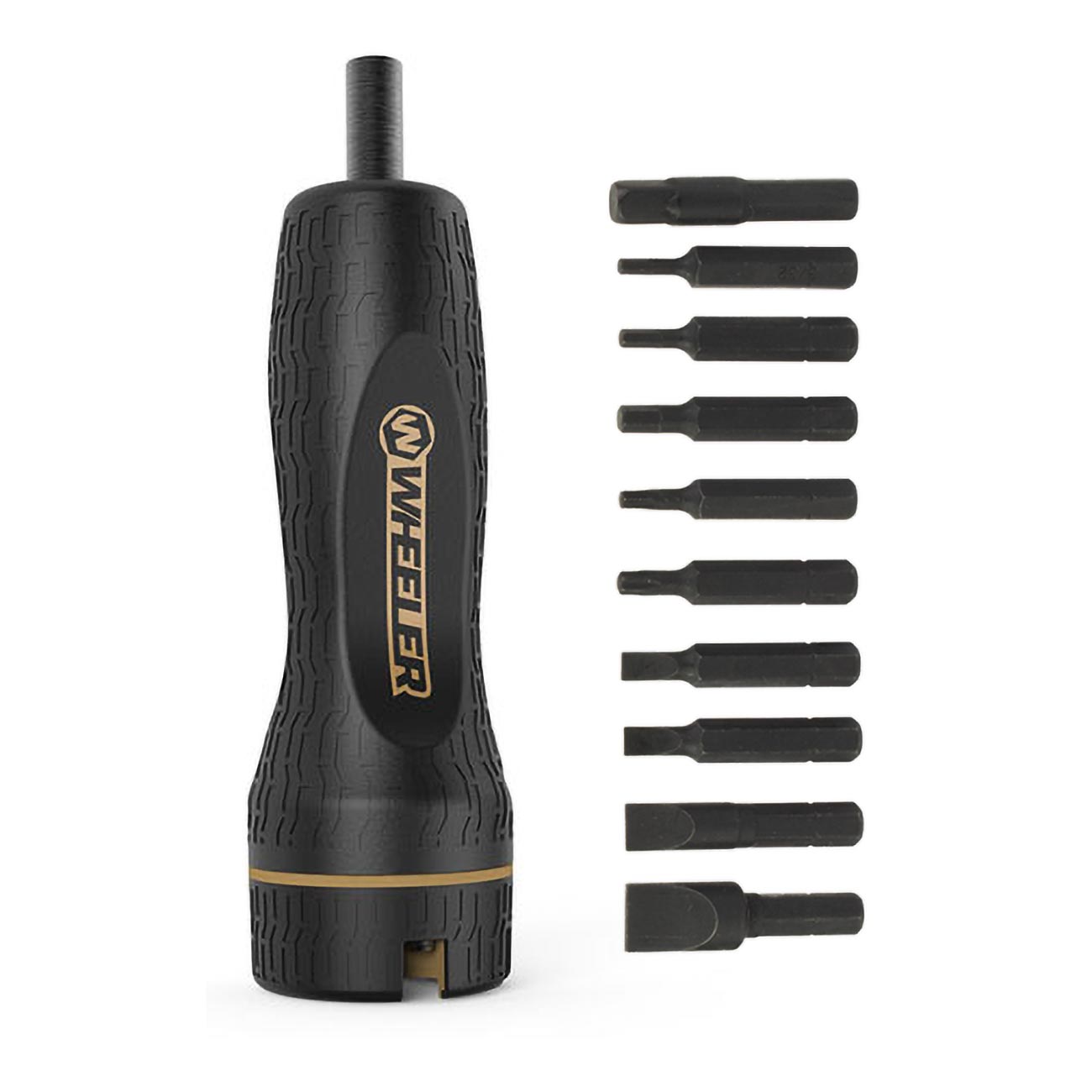 Wheeler Digital F.A.T. Torque Wrench with LCD Display and Specialized 10-Bit set