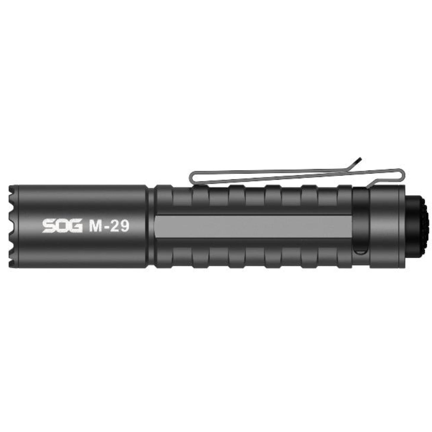 SOG M-29 Black Aluminum Flashlight