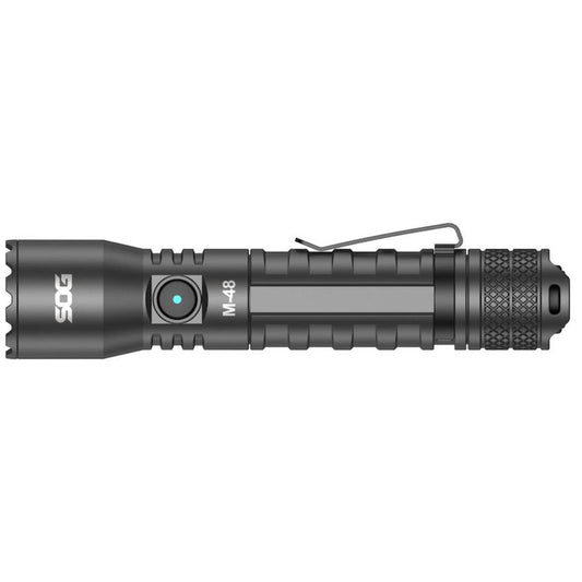 SOG M-48 Black Aluminum Flashlight