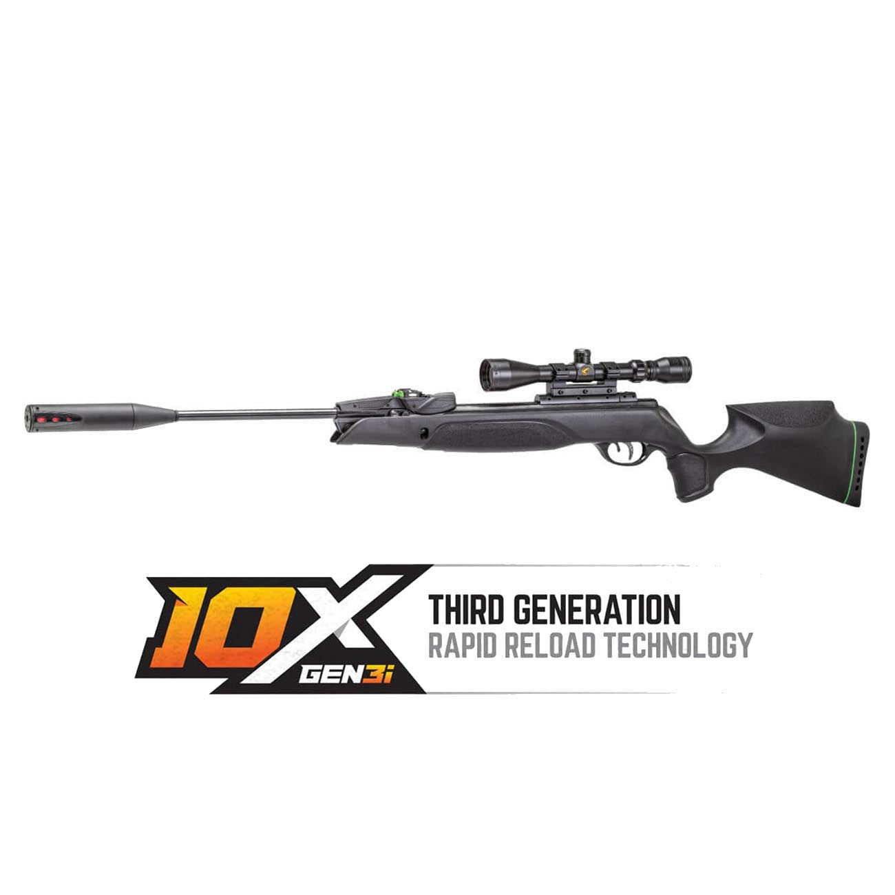 Gamo Swarm Magnum PRO 10X ‘GEN3i’ .22 Caliber 10-Shot Air Rifle with Scope