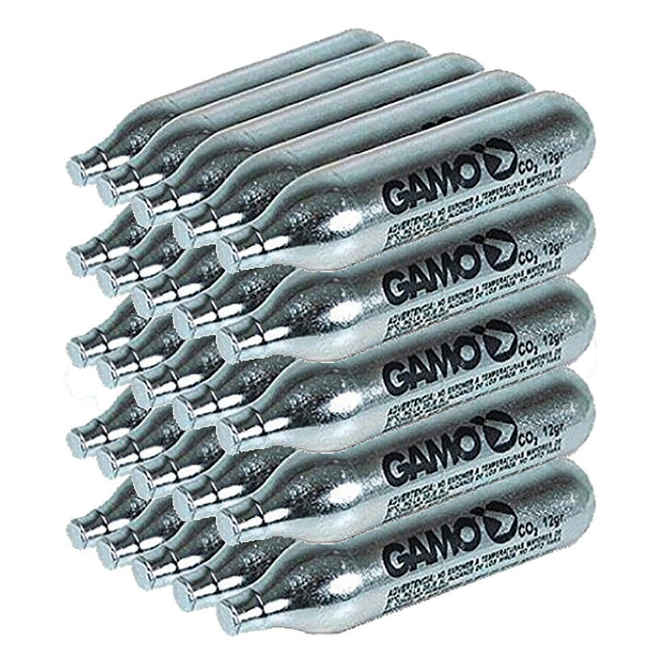 Gamo 12-Gram Replacement CO2 Cylinders 25-Pack