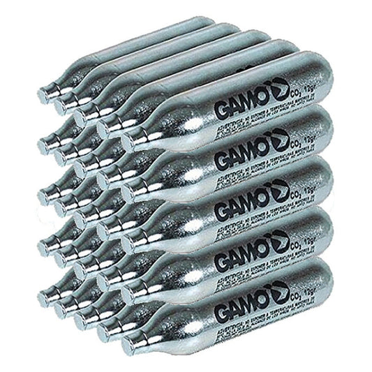Gamo 12-Gram Replacement CO2 Cylinders 25-Pack
