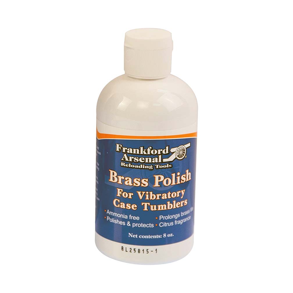 Frankford Arsenal Quick-n-EZ Brass Polish - 8 oz. Bottle