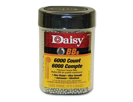 Daisy Outdoor Products 6000 ct BB Bottle Silver 4.5 mm
