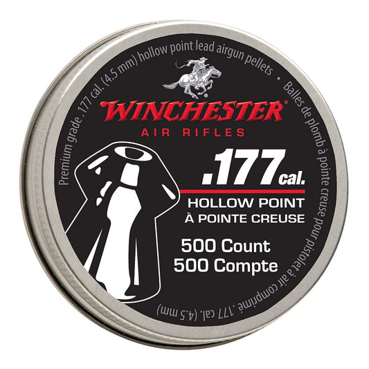 Winchester .177cal Hallow Point Pellets (500 Count)