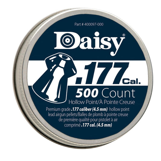 Daisy .177 Caliber PrecisionMax Hollow-Point Pellets (500 per Tin)