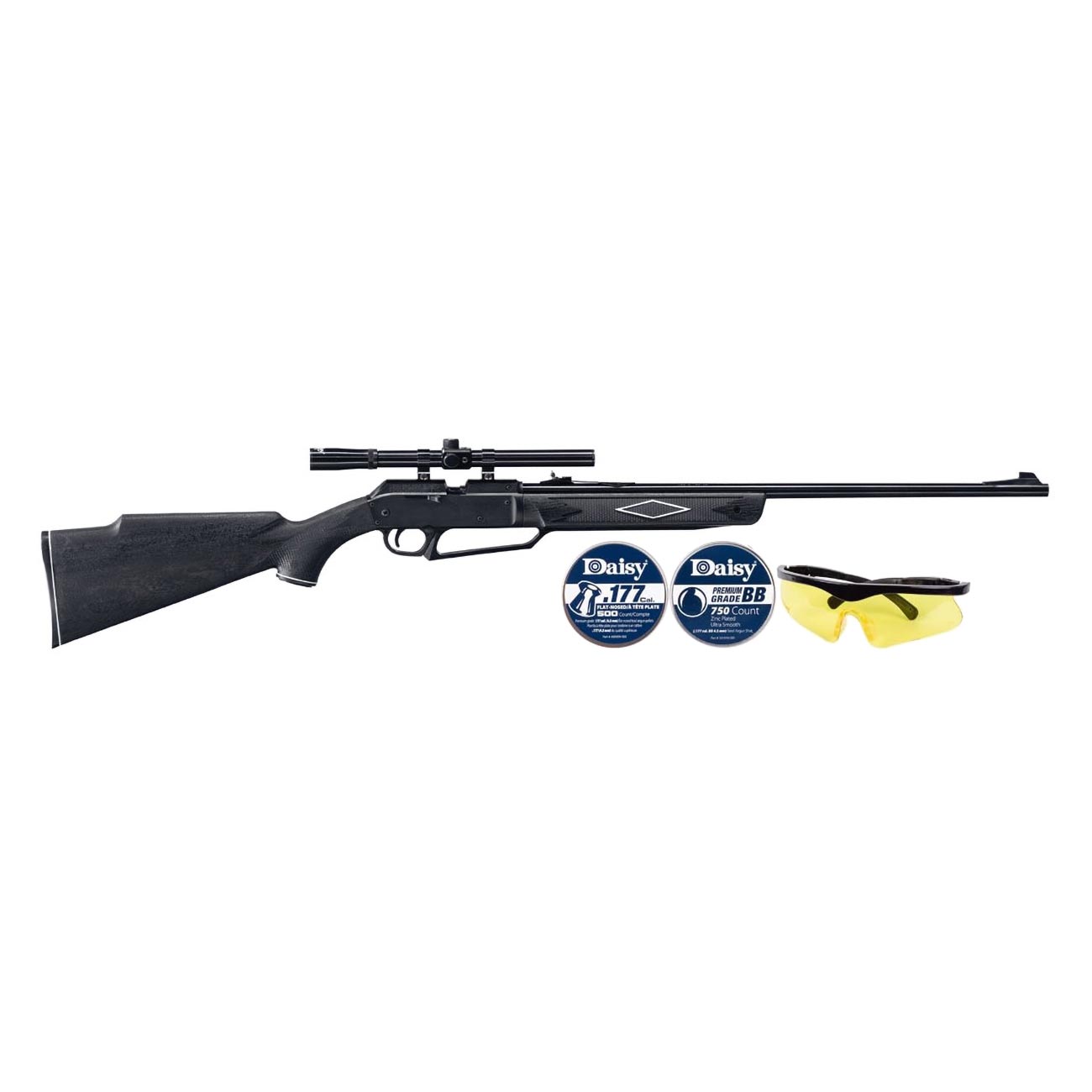 Daisy PowerLine Model 880 .177cal Multi-Pump BB/Pellet Rifle Kit