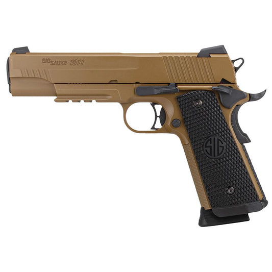 Sig Sauer 1911 “Emperor Scorpion” CO2 Powered Semi-Automatic BB Pistol - Coyote Tan