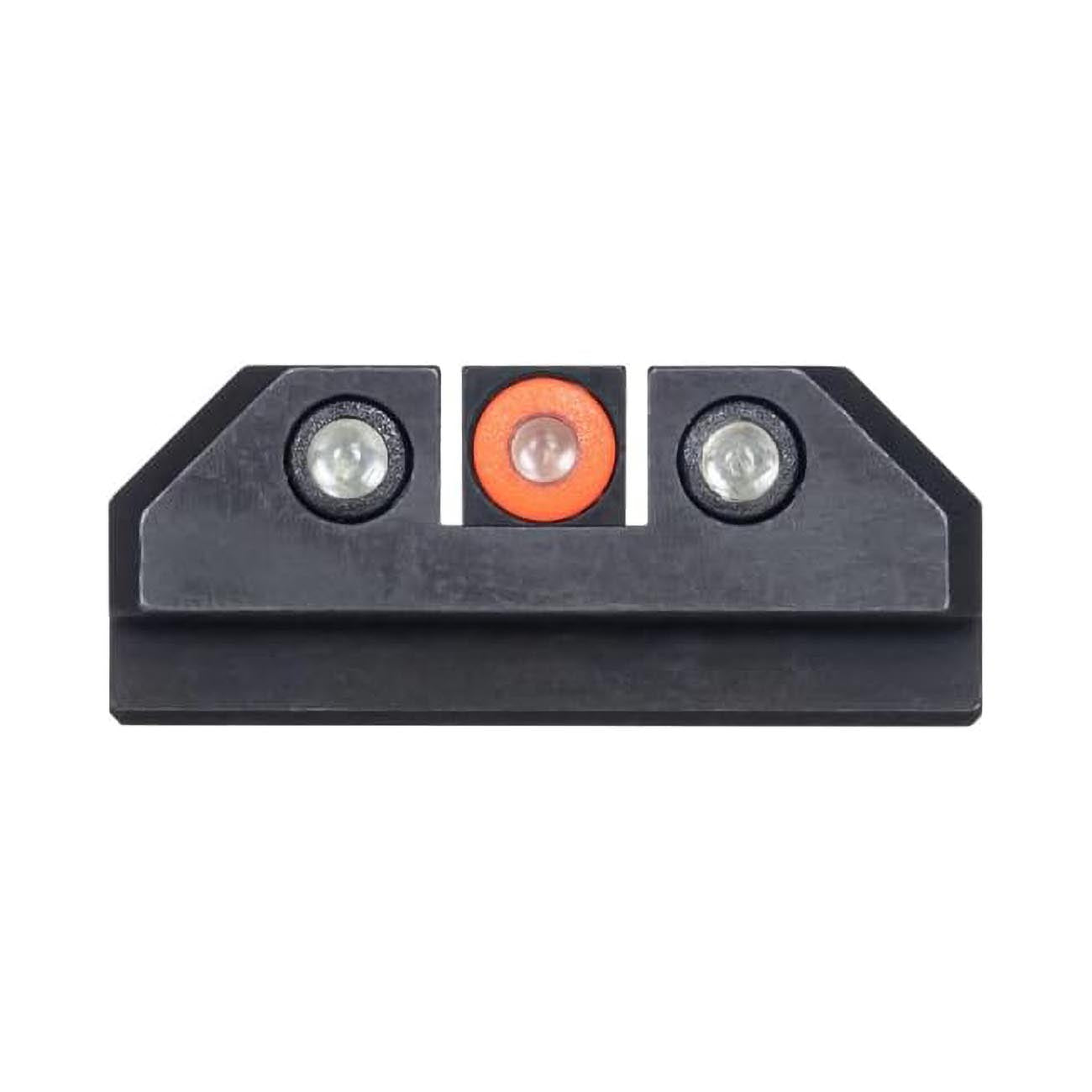 Night Fision Tritium Sights for CZ-USA P-07/P-09 - Orange Tritium Front Ring / Tritium Black Ring Re