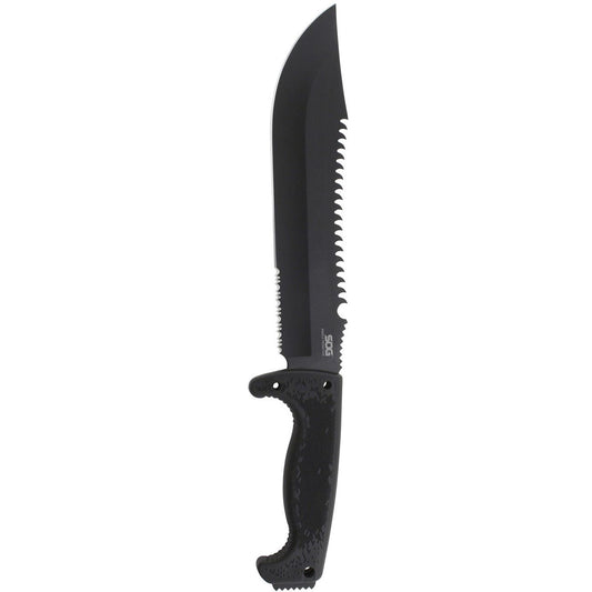 SOG Jungle Primitive Partially Serrated 9.5" Machete