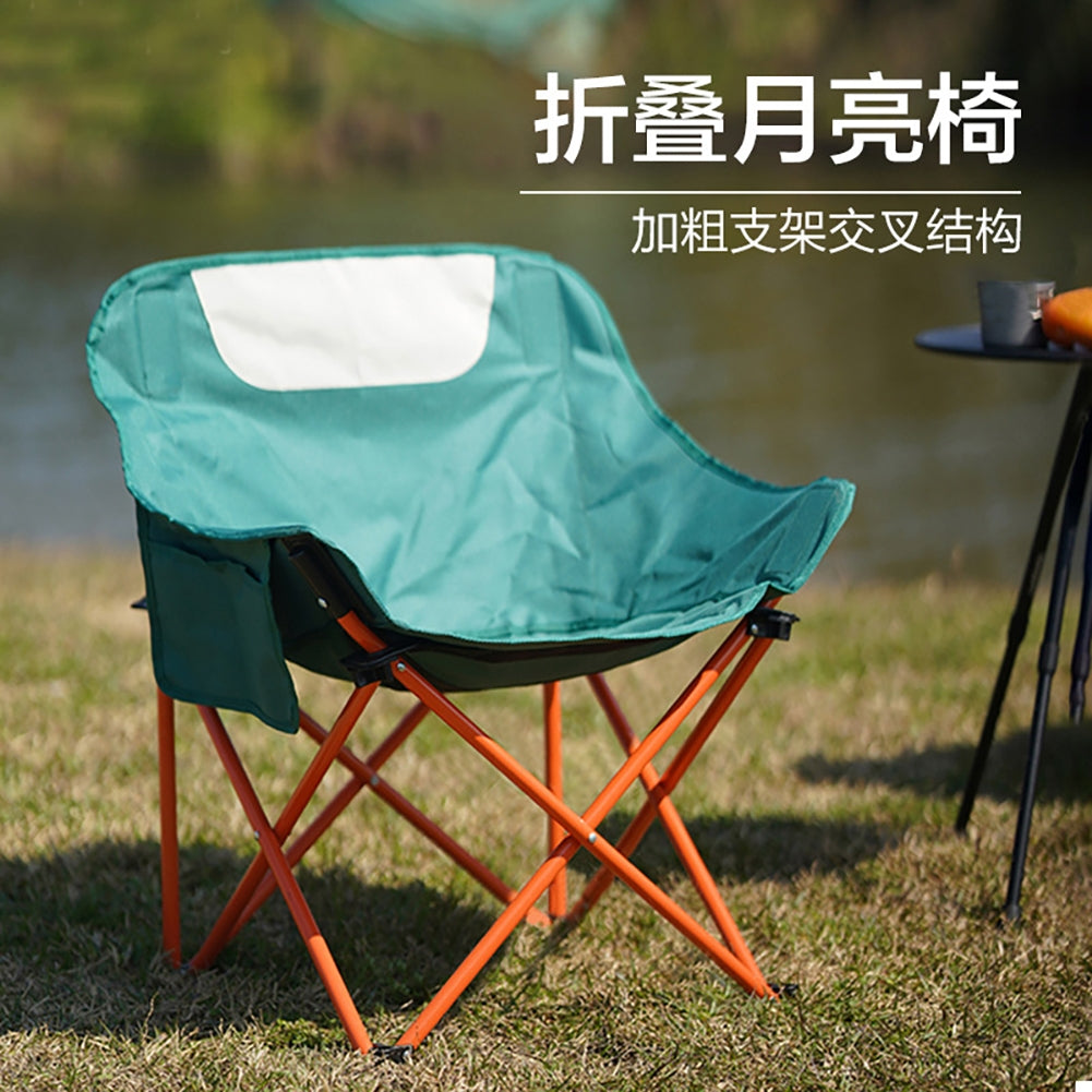 Camping Chairs Lawn Chairs Portable Chair Support 150kg Foldable Chair Backpacking Chair 600D Oxford Cloth + Aluminum Alloy Khaki