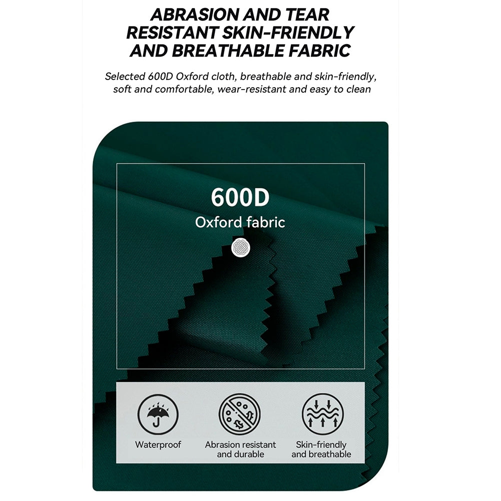 Camping Chairs Lawn Chairs Portable Chair Support 150kg Foldable Chair Backpacking Chair 600D Oxford Cloth + Aluminum Alloy Khaki