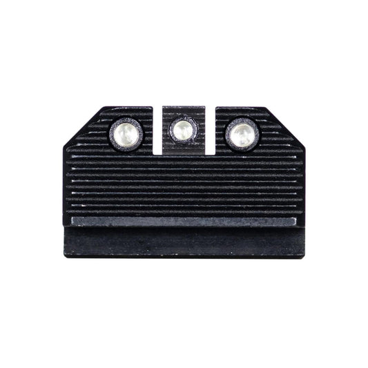 Night Fision Optics-Ready Stealth Series for Glock 42/43/43X MOS Black Front Ring/Black Rear