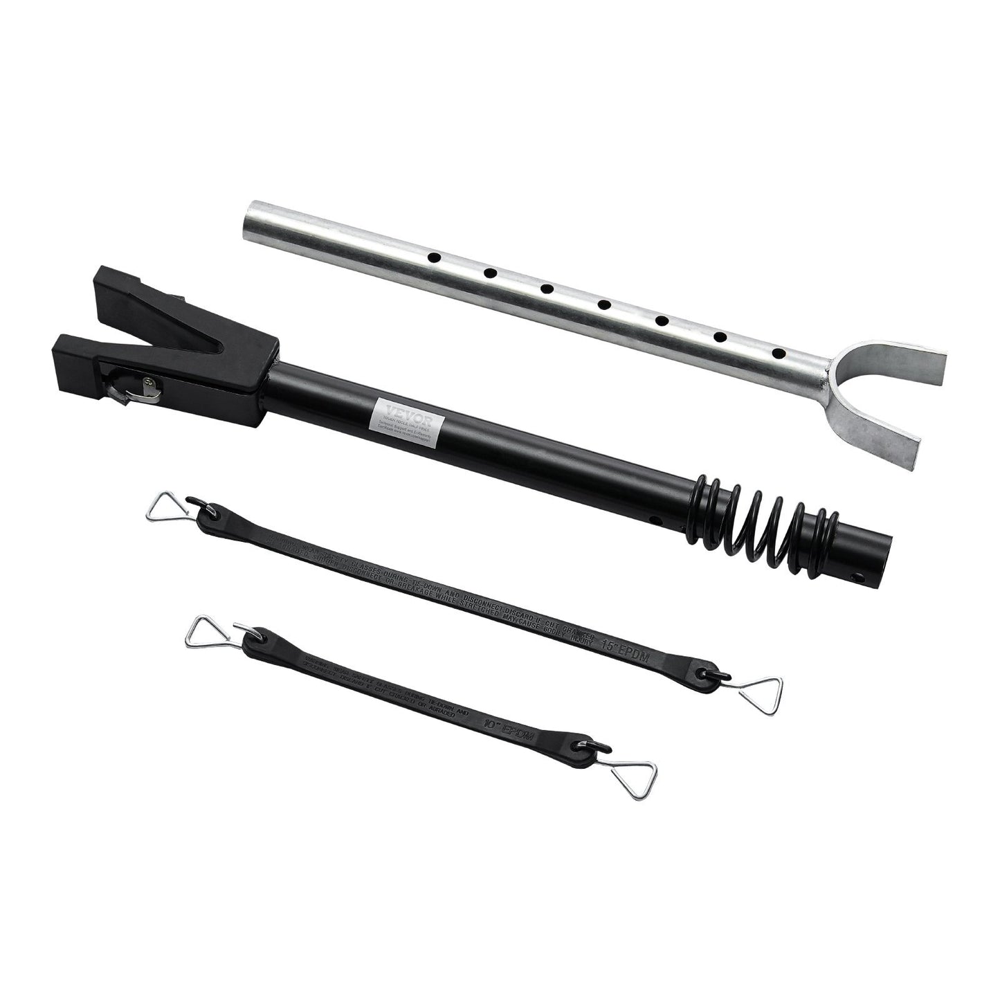 VEVOR Transom Saver, 19.8-30.7 in, Adjustable Boat Transom Saver with Heavy-Duty Head Corrosion-Resistant Easy-to-Install Transom Savers for Less Than 150 HP Outboard Motor , Fit for Roller & Trailer