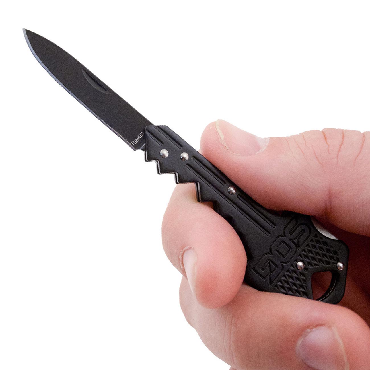 SOG 1.5" Folding Key Knife (Black)