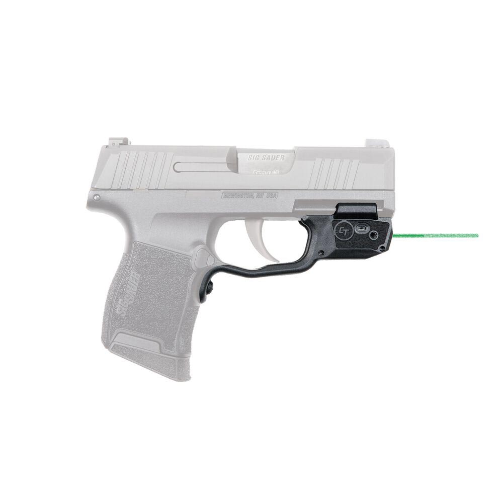 Crimson Trace Laserguard for Sig Sauer P365 Pistol Green Laser
