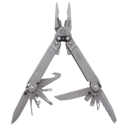 SOG PowerAccess Assist 21-In-1 Multi-Tool (Stonewash Finish)