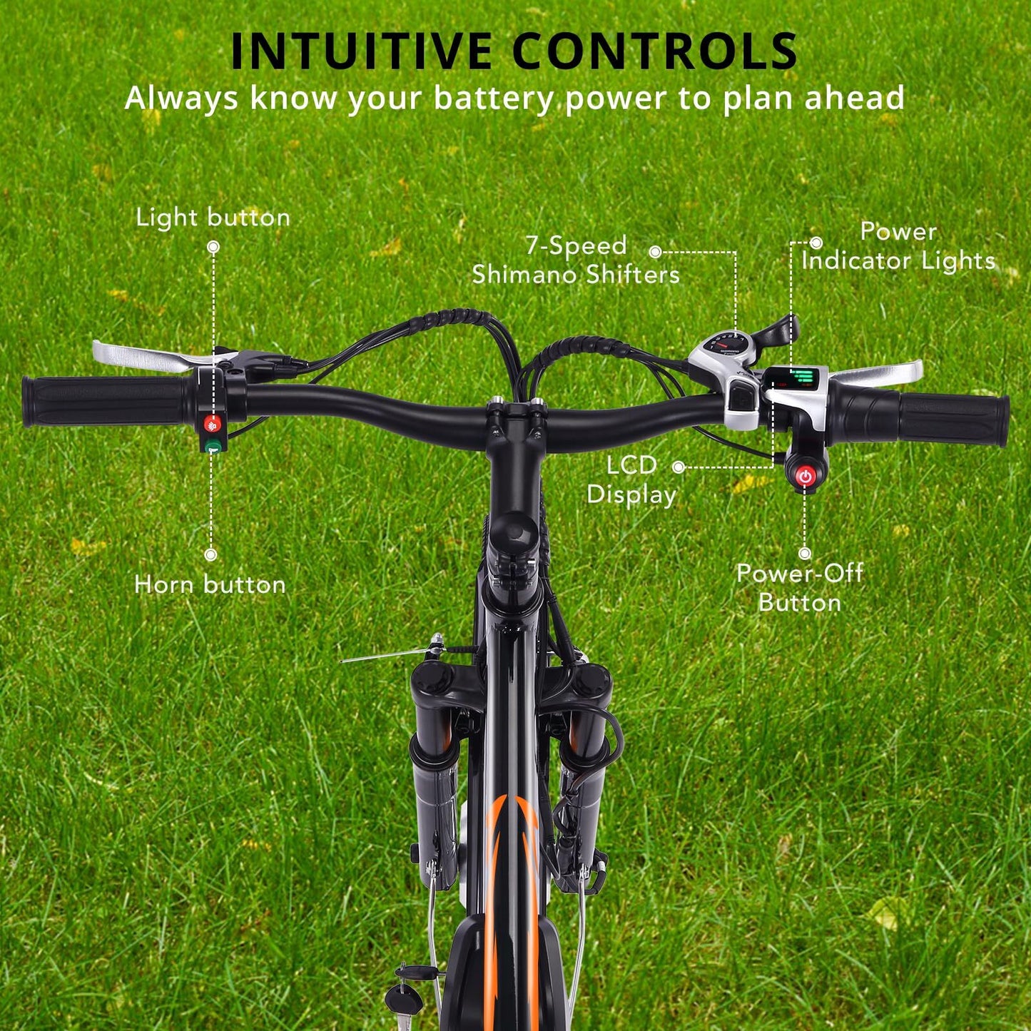 US GARVEE Electric Trike 7-Speed Adult Electric Tricycle with Basket 3-Wheel Electric Bike