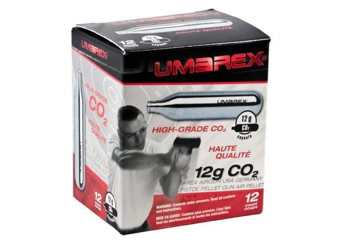Umarex 12-Gram CO2 Cartridges, 12ct