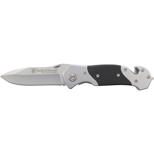 Smith & Wesson 1st Response 3.3" Folding Pocket Knife & Rescue Tool