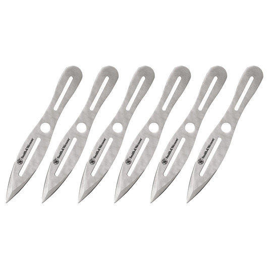 Smith & Wesson Bullseye 8″ Throwing Knives (6-Pack)