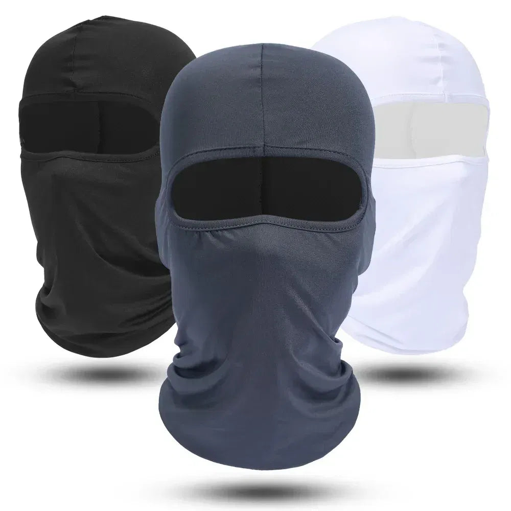 Color: Gold - Breathable Sports Balaclava Hat Quick-Dry Windproof Full Face Mask Headgear for Riding Running Ski Hiking Outdoor Face Cover Men