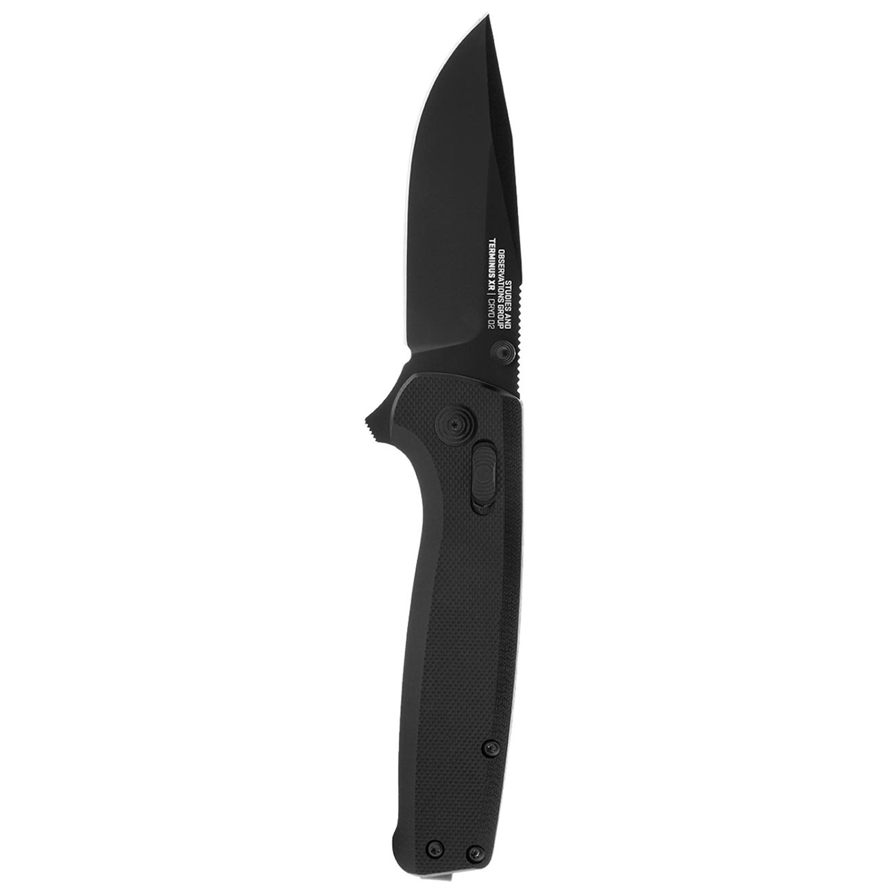 SOG TERMINUS XR G10 2.95" Folding Pocket Knife (Black) - Clamshell Package