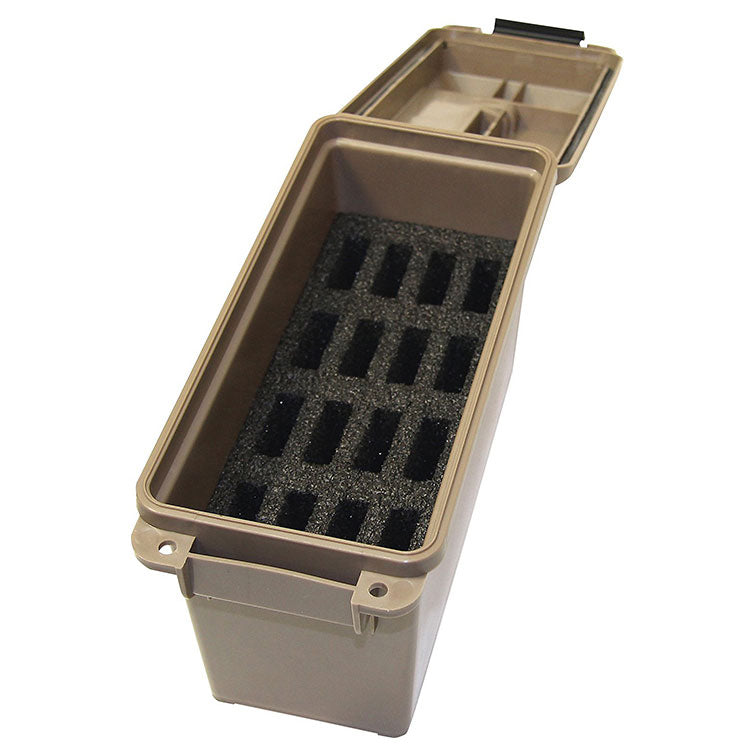MTM Tactical Mag Can - (16) 1911 Single Stacked Magazines (Dark Earth)