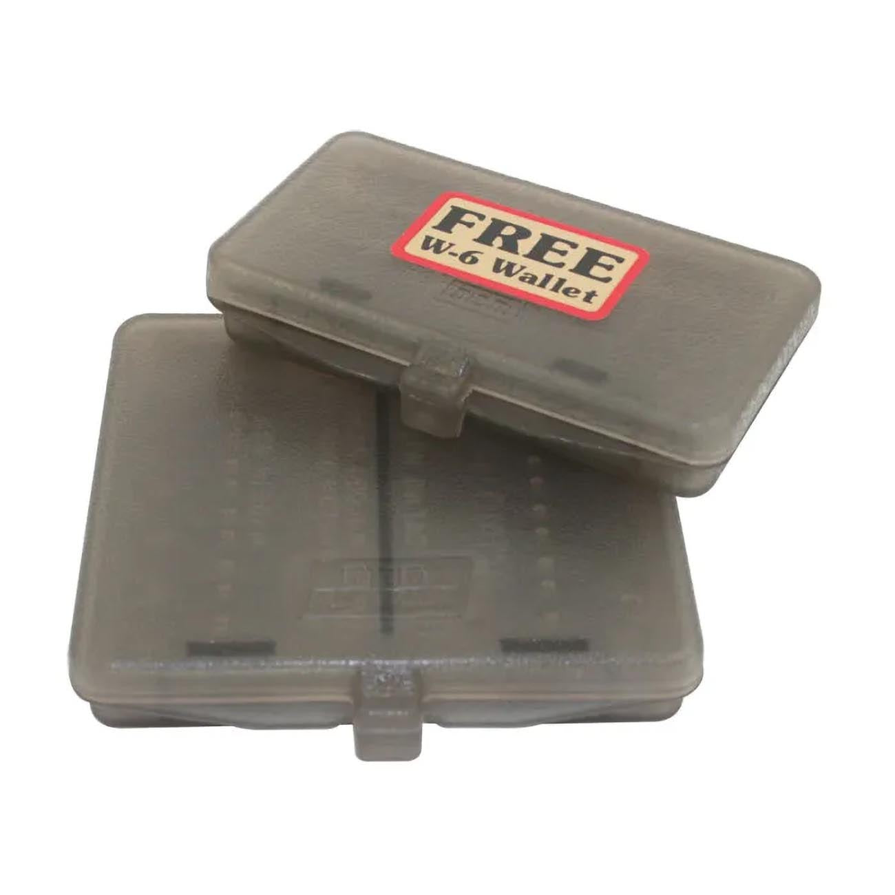MTM Ammo Wallet - 12+6 Handgun Round 38SP/357 (Clear Smoke)
