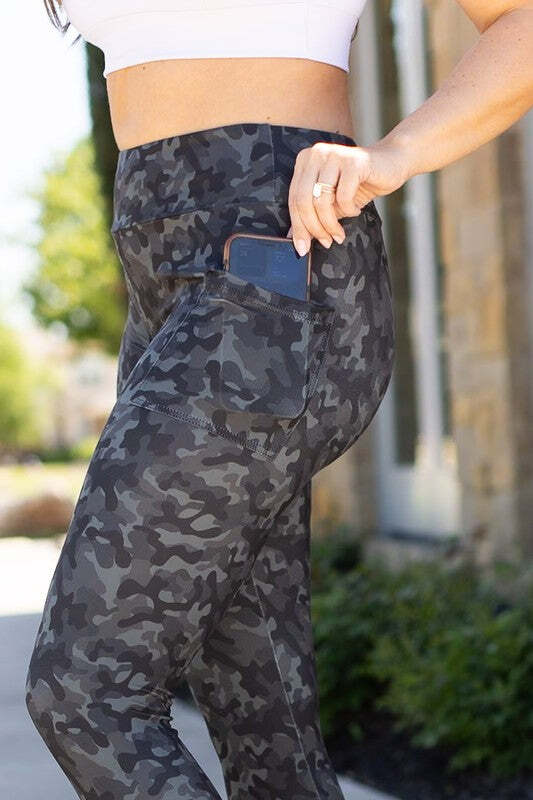 Army Camo Capri