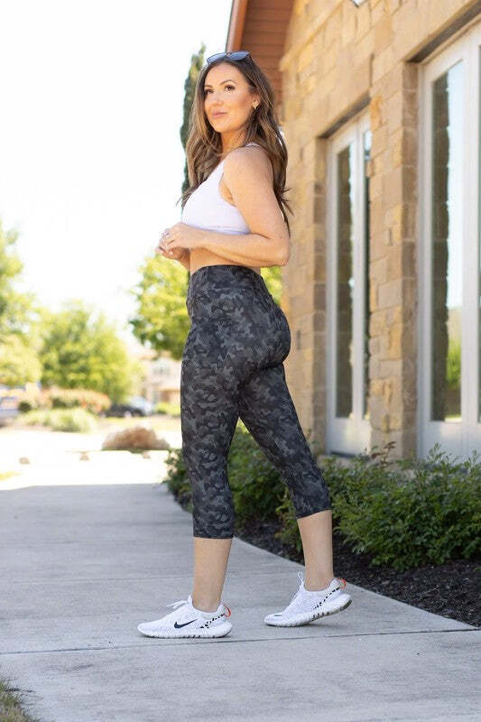 Army Camo Capri