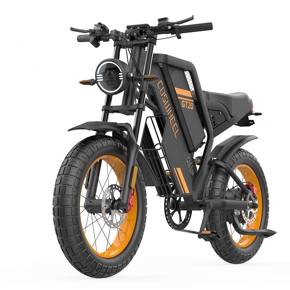Off-road e-bike Equipped with super motor 1000W 48V25AH lithium battery 20"*4.0 fat tires Specially suitable for touring, sand, snow, mountains and other adventurous places.