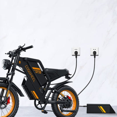 Off-road e-bike Equipped with super motor 1000W 48V25AH lithium battery 20"*4.0 fat tires Specially suitable for touring, sand, snow, mountains and other adventurous places.